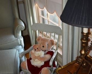 Antique Wood Child's Rocker