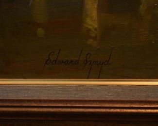 Oil on Canvas Painting Signed by Edward Szmyd