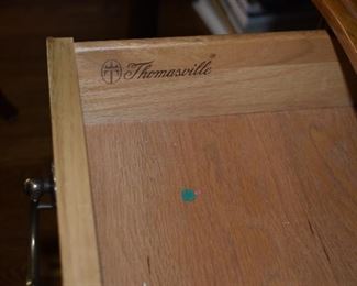 Thomasville Writing Desk - French Provincial Desk - 3 Drawer - Vintage 