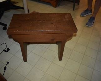 Primitive Wood Bench