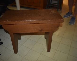 Primitive Wood Bench