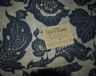 Yale R. Burge Louis XVI Style Oversized Armchair & Ottoman