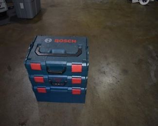 Bosch L-Boxx Stackable Tool Storage Case  x 3