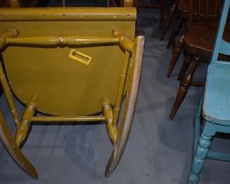 Vintage Nichols & Stone Company Solid Wood Windsor Rocking Chair