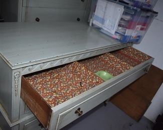 Vintage 2 Drawer Wooden Dresser