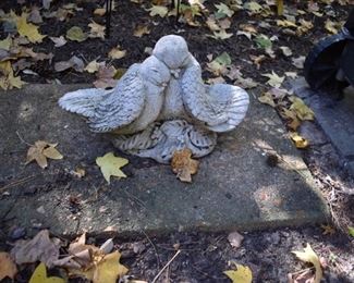 Love Doves Concrete Garden Art