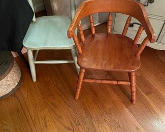 Wooden Child's Chairs