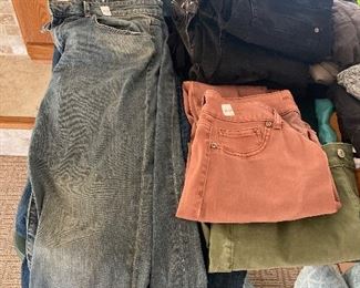 15 pairs of designer jeans