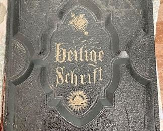 Antique German Family Bible - 1904