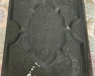 Antique German Family Bible - 1904