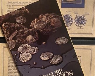 1641 shipwreck silver piece of eight coin type coin