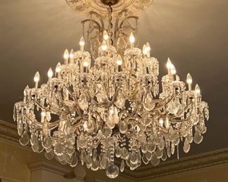 Crystal Chandelier.