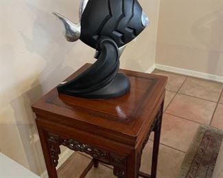 Asian accent table and fish