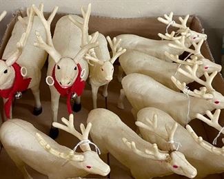 Plastic Christmas Reindeer