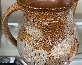 1980's Mike Mahan & Son Pottery Pitcher
