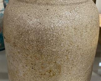 Pottery Storage Jar with Lid