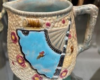 Small Majolica Pitcher