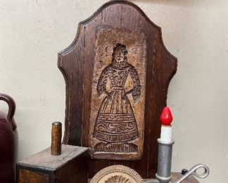 Old Salem Themed Lamp