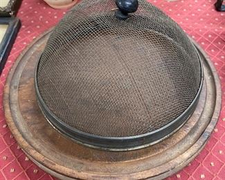 Old Covered Cheese Plate