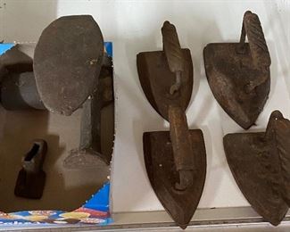 Sad Irons and Shoe Lasts