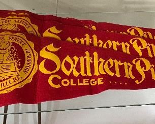 Vintage Southern Pilgrim College Pennants