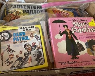 Assorted Super 8mm Movies (Mary Poppins, Dawn Patrol, Adventure Parade)