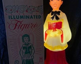 Choir Boy Blow Mold with Box