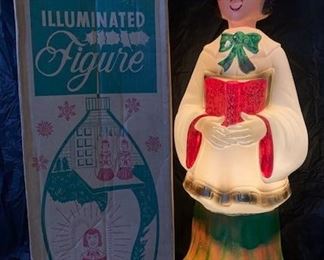 Choir Girl Blow Mold with Box