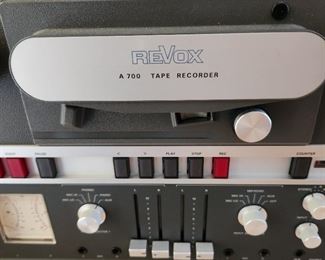 New ReVox A700 reel to reel, just removed from original shipping box