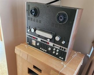 New ReVox A700 reel to reel, just removed from original shipping box