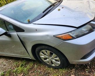 tagged and running Honda, 2012 Civic, with Eco Boost/ECON