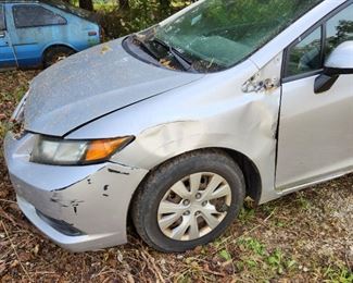 tagged and running Honda, 2012 Civic, with Eco Boost/ECON