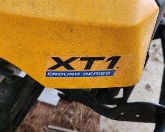 Cub Cadet, model  XT1 riding mower, 46" mower deck