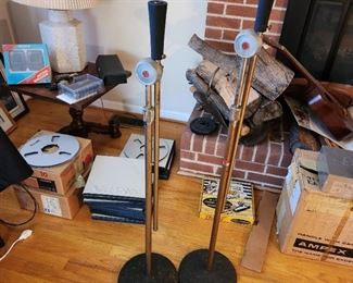 pair Atlas Sound microphone stands