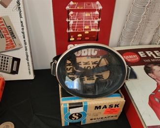 vintage diving mask