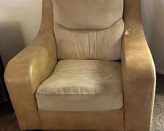 Arm Chair and Matching Loveseat