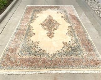 Persian Kerman carpet
wool
mid-20th c
mansion size
aprox 10’ x 18’   
SOLD