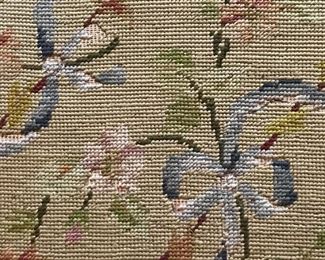 Seat detail
Victorian mahogany side chair needlepoint seat
19th c           
17” x 18” x 33.5” h

$175