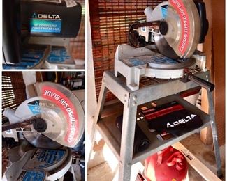 Delta Electric Saw on Stand