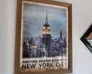 New York Framed Art