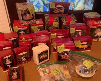collectible Hallmark Christmas ornaments