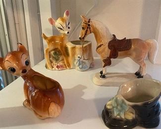 vintage bambi pottery