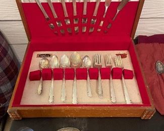 silver flatware
