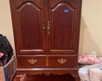 cherry armoir