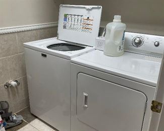washer and dryer