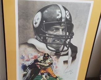 Jack Lambert photo. Steelers.