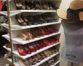 Womans 6.5 and 7 shoes. Many more not shown here. Avail at sale.