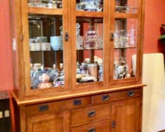 Lighted China Cabinet