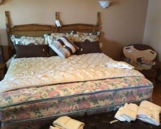 Dixie Furniture King Head Board and Bed Frame