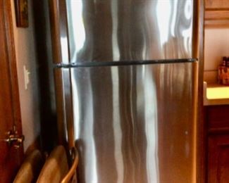 Stainless Refrigerator with Ice Maker 3 years Old